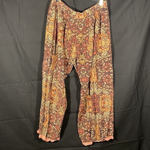 Exclusively For Signals Floral Boho Silky Lounge Pants - Picture 6 of 6